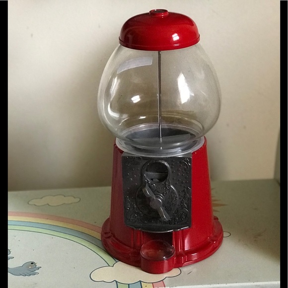 Rare 1985 Red Carousel Gum Ball Machine - Picture 2 of 8